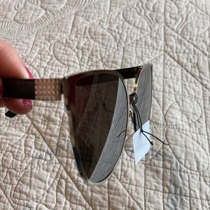 Adorable Oversized Mirror Cat Eye Sunglasses